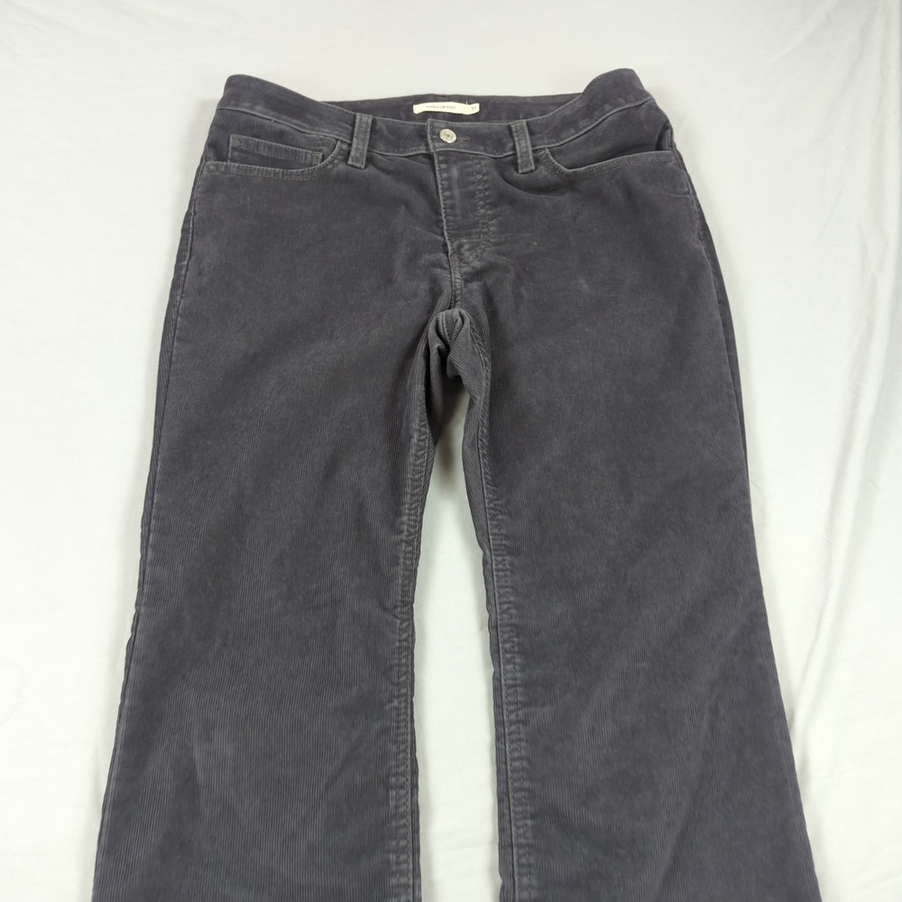 Levis Jeans Womens 31 Black Superlow Boot Cut Corduroy Classic Western Cowgirl - Picture 2 of 16